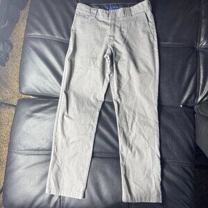 Dickies‎ Men's Chino Trousers Pants Light Gray Straight Flat Front Classic 32x32